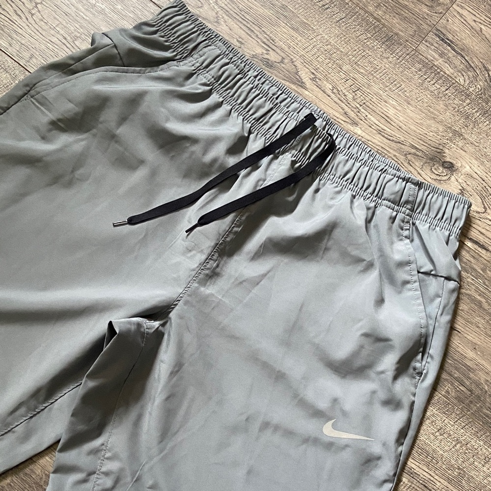 Nike Grey Dri Fit Track Pants - Picture 3 of 5